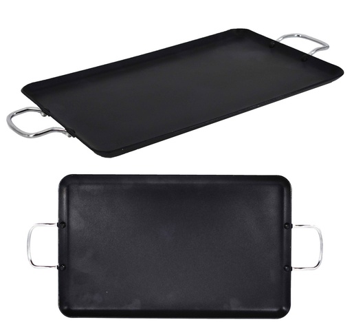 [4090] 19" Non-Stick Pfluon Coated Double Griddle (8 pcs/ctn)