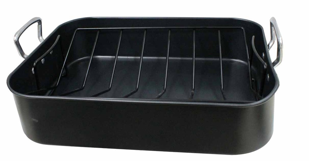 17&quot;x12&quot;x3&quot; Non-Stick Roaster with Rack (2 sets/ctn)