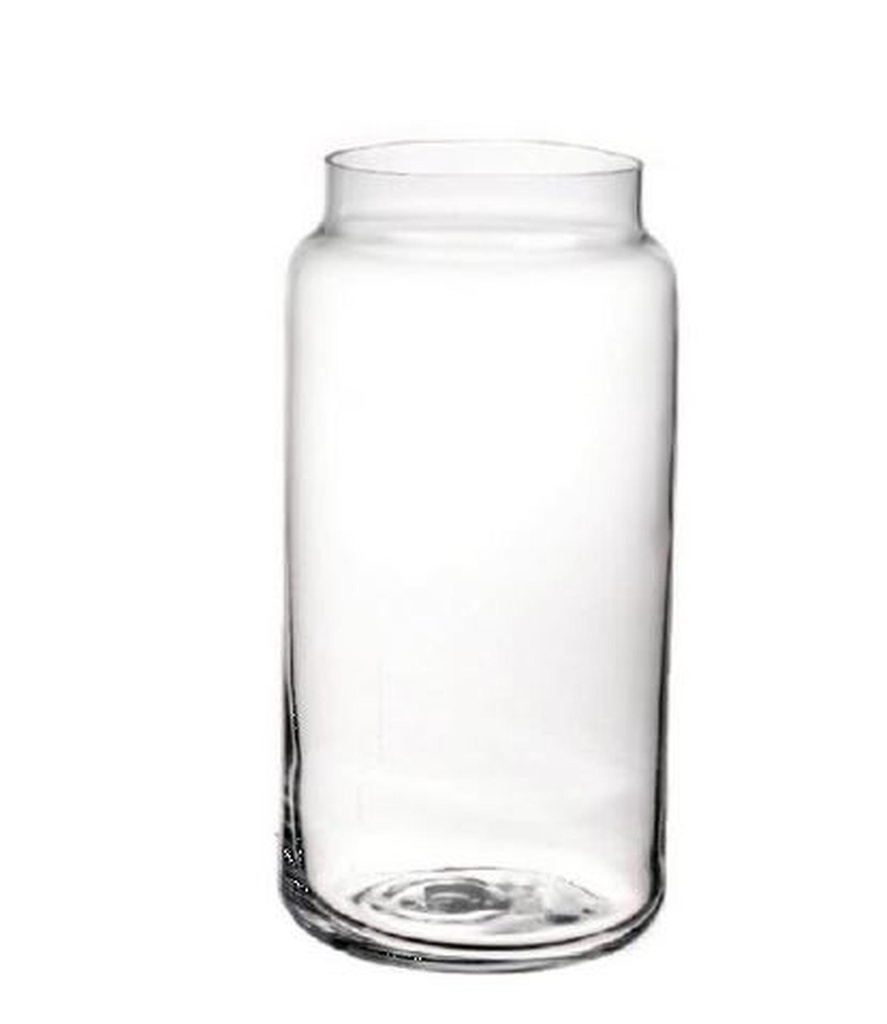 4"x8" Clear Glass Vase (6 pcs/ctn)