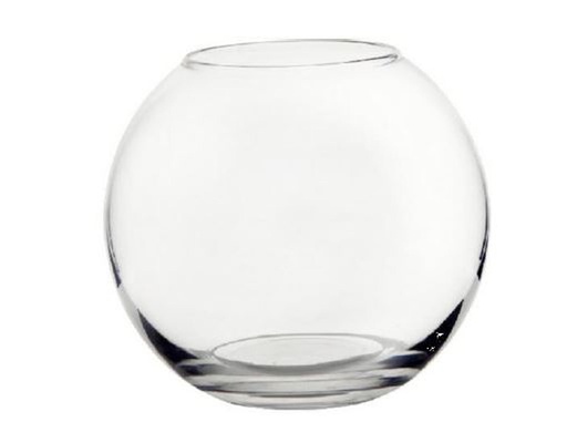 [GA2520] 10"x8" Clear Round Glass Vase (1 pcs/ctn)