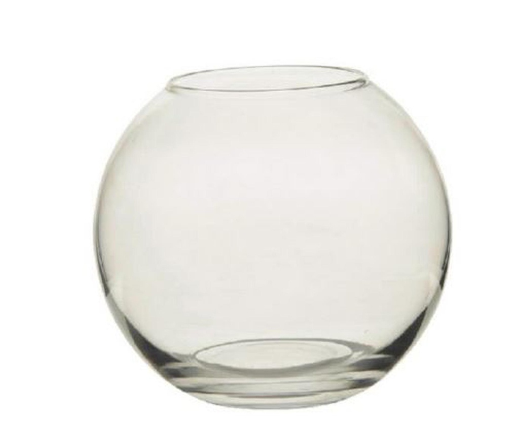 12&quot;x10&quot; Clear Round Glass Vase (1 pcs/ctn)