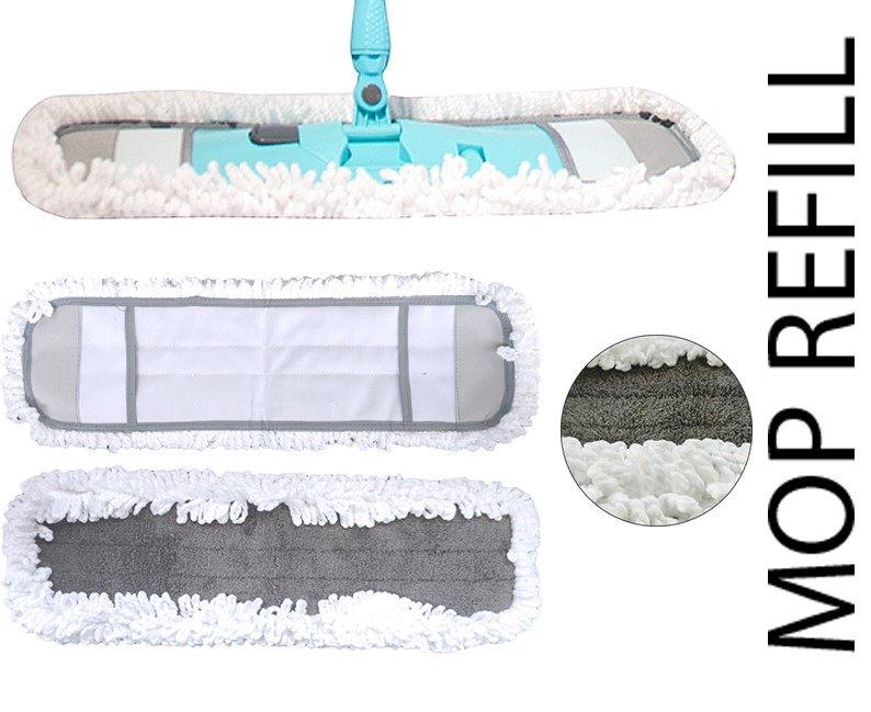Refill for Large Microfiber Flat Mop (24 pc/ctn)