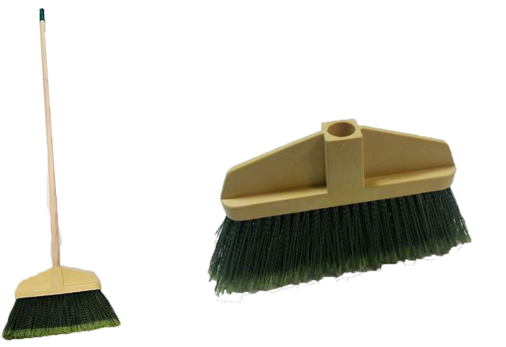 47" Nature Pinus Wood Broom with Handle (12 pcs/ctn)