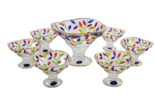 [A2839] 6 pc Laurus Design Macedonia Glassware Set (1 sets/ctn)