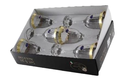 [A3542] 6 pc Ottico Design Vino Max Glassware Set (1 sets/ctn)