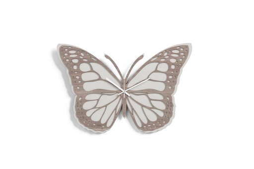 [CL149] Wooden Butterfly Design Clock (1 pcs/ctn)