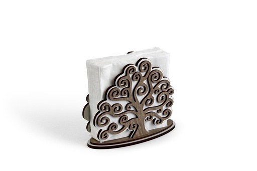 [H20000] Laser Cutting Wood Tissue Holder (8 pcs/ctn)