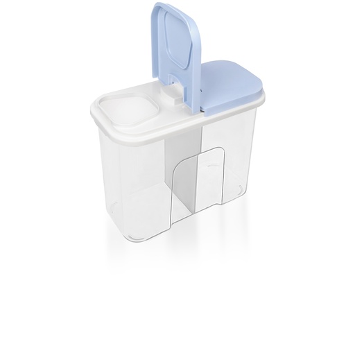 [752403] 2.2QT(2100ml) 2 Section Dry Food Container Container (12 pcs/ctn)