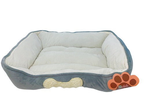 [PP2007M] Gray Plush Pet Bed (18 pc/ctn)