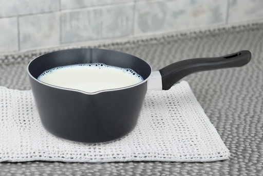 [4700-18] 7.1"x3.8" 1.6 QT Non-Stick Aluminum Sauce Pan (12 pcs/ctn)