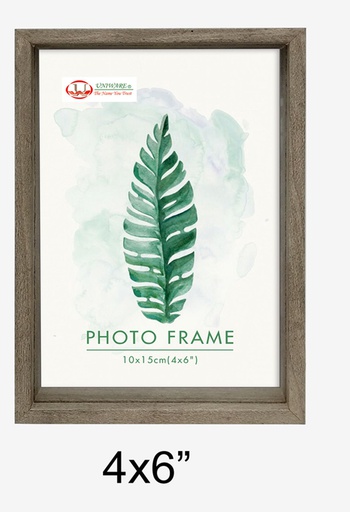[H18246] 4"x6" MDF Picture Frame, Mixed Colors (24 pcs/ctn)