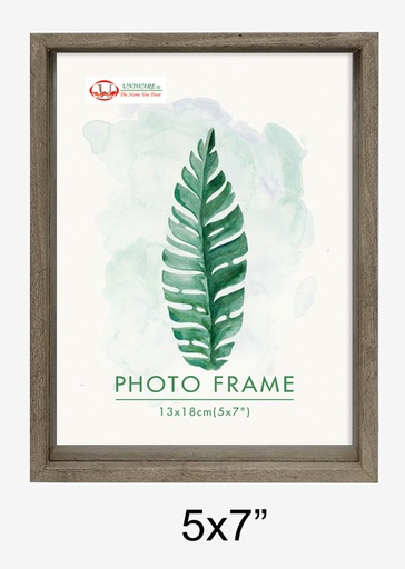 [H18257] 5"x7" MDF Picture Frame, Mixed Colors (24 pcs/ctn)