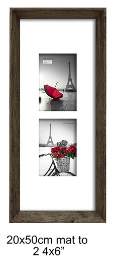 [H1858CWD] 8"x12" MDF Wood Picture Frame (6 pcs/ctn)