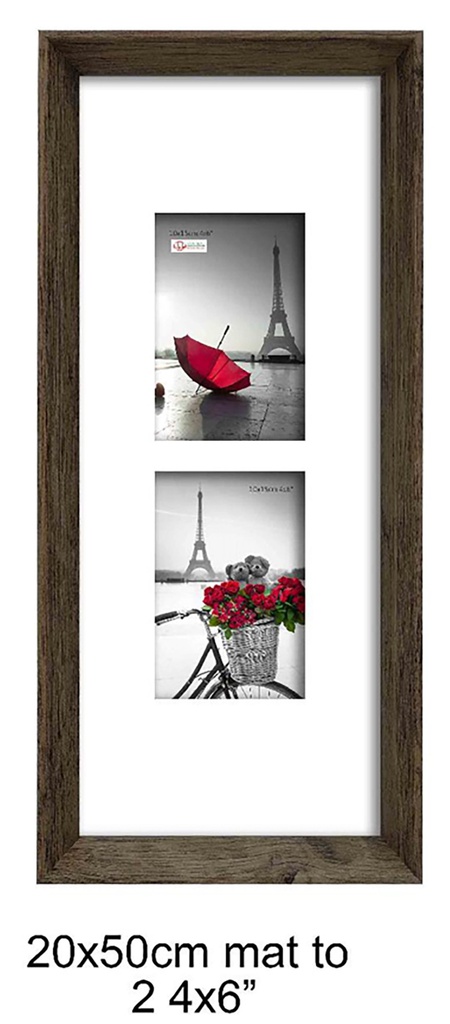 8"x12" MDF Black Picture Frame (6 pcs/ctn)