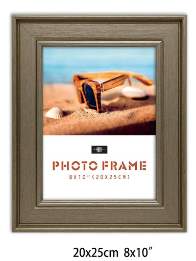 [H1888ABR] 8"x10" MDF Champagne Picture Frame (12 pcs/ctn)