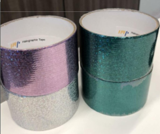 [TP060] 3 Yard Holographic Duct Tape, Mixed Color (72 pcs/ctn)