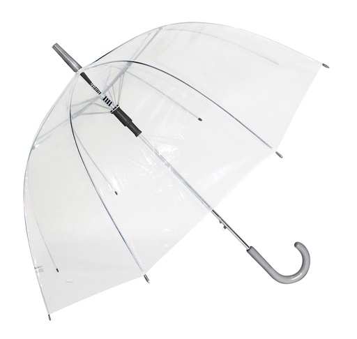 [UL1000-GY] 23" Straight Auto Open Umbrella, Gray Handle (48 pcs/ctn)