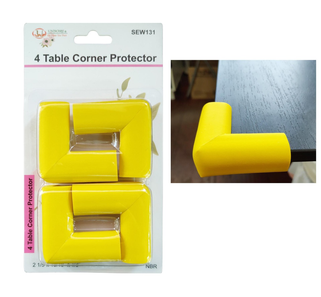 4 pc Table Corner Protectors (288 sets/ctn)