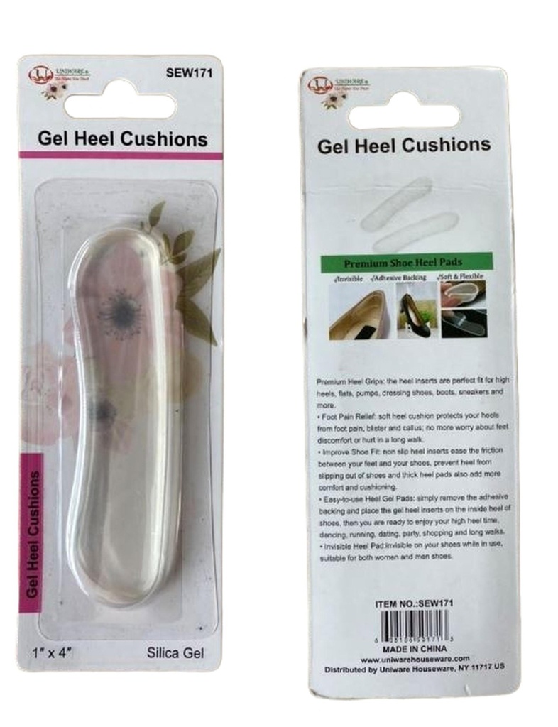 4" Gel Heel Cushion (500 pcs/ctn)