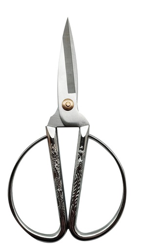 [BU-G18] 7.5" Stainless Steel Silver Scissors (576 pcs/ctn)
