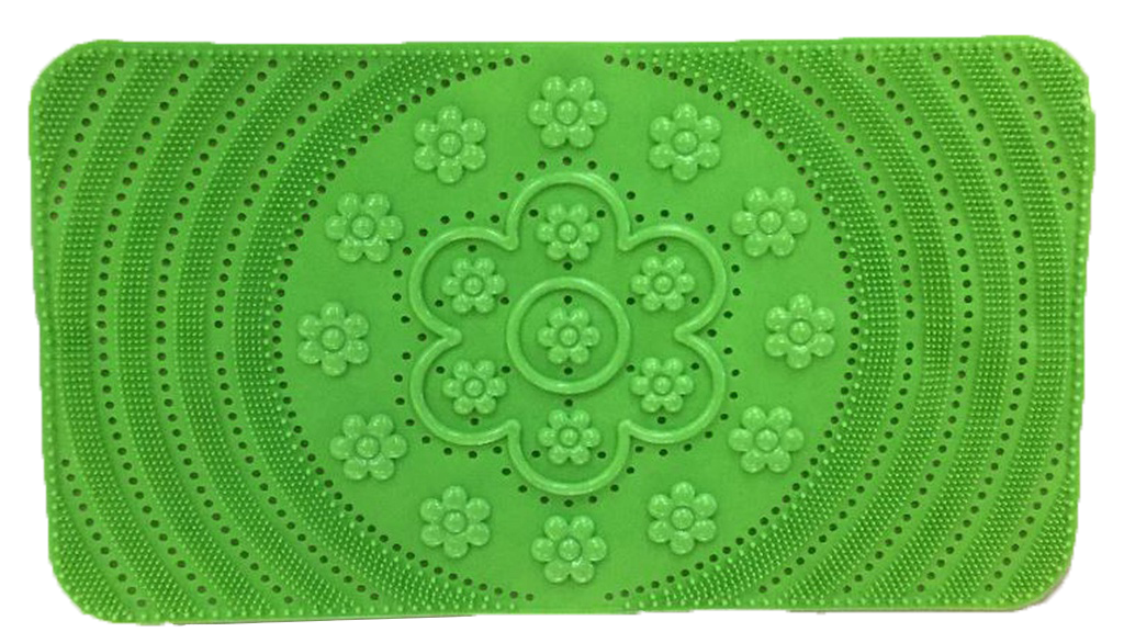 15"x26" Flower Pattern Bathroom Mat (24 pcs/ctn)