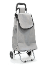 36" Gray Shopping Trolley with Wheels (10 pcs/ctn)