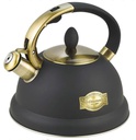 3.0LT Stainless Steel Whistling Kettle, SS304 (4 pc/ctn)