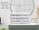 27x54" Bath Towel, 100%Cotton, White (24 pc/ctn)