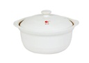 White Ceramic Pot 1.25L (12 pcs/ctn)