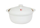 White Ceramic Pot 1.25L (12 pcs/ctn)