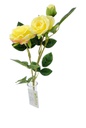 Rose Spray with 38 cm Stem, Yellow  (576 pc/ctn)