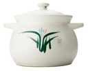 Deep White Ceramic Pot 7.5L (4 pcs/ctn)