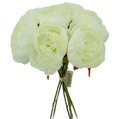 7 head Peony Bouquet Set, 25 cm (24 set/ctn)