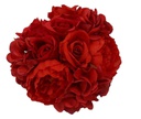 Mixed Flower Bouquet Set, Red (24 set/ctn)