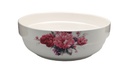 7" Porcelain Deep Bowl, Pink Flower (36 pc/ctn)