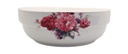 8" Porcelain Deep Bowl, Pink Flower (24 pc/ctn)
