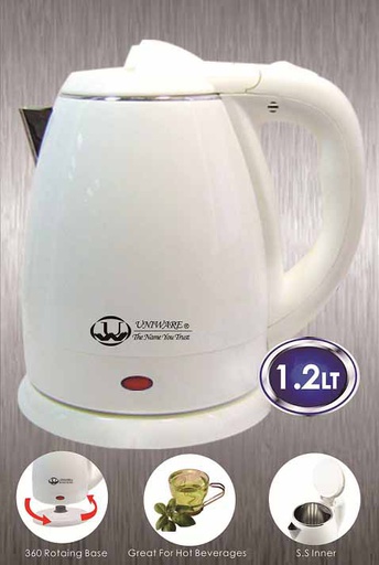 [70012] 1.2 Liter Electric Kettle with Rotating Base (6 pcs/ctn)