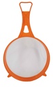 8" Orange Plastic Mesh Strainer ( 24 pcs/ctn)