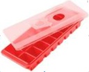 Plastic Ice Cube Tray w. Cover (24 pc/ctn)