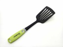 14" Non-Stick Slotted Spatula with Green Handle (72 pcs/ctn)
