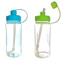 1000ml Tritan Sport Bottle w Straw, Mixed Colors (24 pcs/ctn