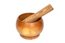 Heavy Duty Wooden Mortar and Pestle (12 pcs/ctn)