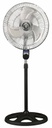 18" Black/Silver Industrial Stand Fan, 70W, ETL certified (1 pc/ctn)