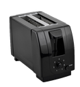 750 Watt 2 Slice Black Toaster (6 pcs/ctn)