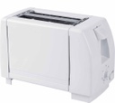 750 Watt 2 Slice White Toaster (6 pcs/ctn)