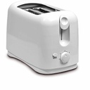 750 Watt 2 Slice Cool Touch White Toaster (6 pcs/ctn)