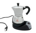 400 Watt 3 Cup Electric Aluminum Coffee Maker (4 pcs/ctn)