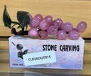 Jade Stone Decoration, Grape (6pc/ctn)
