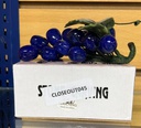 Jade Stone Decoration, Grape (6pc/ctn)
