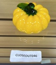 Glass Decoration, Pumpkin (6 pc/ctn)